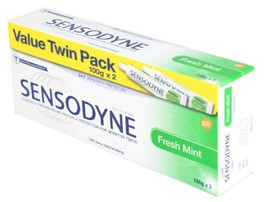   Sensitivity SENSODYNE Original Toothpaste Fresh Mint Taste  10 X 100GM - £83.25 GBP
