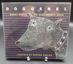 DOGGEREL: Great Poets on Remarkable DOGS First edition Linocuts by Martha Paulos - £14.06 GBP