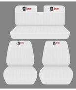 Fits 1959 to 1968 Chevy Impala 4 Door Front and Rear bench seat covers w... - $159.99