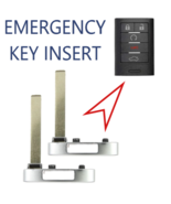 SET OF HU100 Emergency Key Blade FOR Cadillac Saab  2010-2020  PN: 20765... - $19.31 CAD