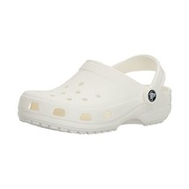 Crocs Classic Unisex-Adult Clogs - White (White), 9 UK Men/10 UK Women  - $78.00