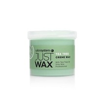 Salon System Just Wax Tea Tree Cream Wax with Natural Antiseptic Tea Tre... - $30.00