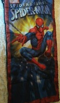 Marvel Super Hero Adventures Spiderman Sleeping Bag Outdoor Indoor Campi... - $12.19
