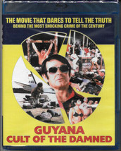 GUYANA CULT OF THE DAMNED - 1979 Stuart Whitman, Jim Jones Cult Massacre... - $19.79