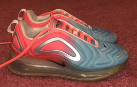 Nike Air Max 720 Pink Sea 2019 Model# AR9293-600 Women’s Size 8 Good Con... - £34.99 GBP