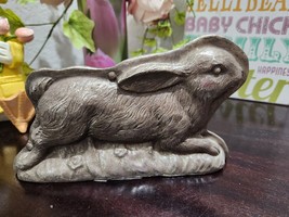 Vintage Style Easter Faux Bunny Rabbit Mold Figurine Tabletop Home Decor... - £17.30 GBP