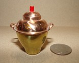 Vintage Miniature Lidded Pot or Container Dollhouse Decor  - $17.99