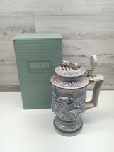 Vintage Beer Stein Beautiful Avon Racing Car Handcrafted In Brazil in 1989 w/box - £30.08 GBP