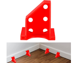 30PCS Upgrade Flooring Spacer, Gap, Special Triangle Stay in Place (RED) - $29.84