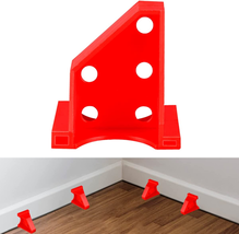 30PCS Upgrade Flooring Spacer, Gap, Special Triangle Stay in Place (RED) - £23.36 GBP