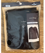 West Loop Mens Womens Thermal LS Lounge Shirt Black Medium Large (Classy... - $106.24 MXN