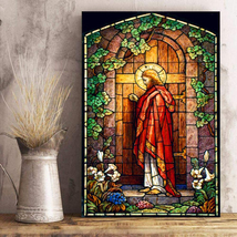 Jesus is Knocking at the Door of your Heart Gift for Jesus Christ Canvas Wall - £18.34 GBP+