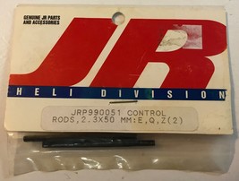 JR Control Rods, 2.3x50 MM: E, Q, Z (2) JRP990051 NEW RC Radio Controlle... - £2.35 GBP