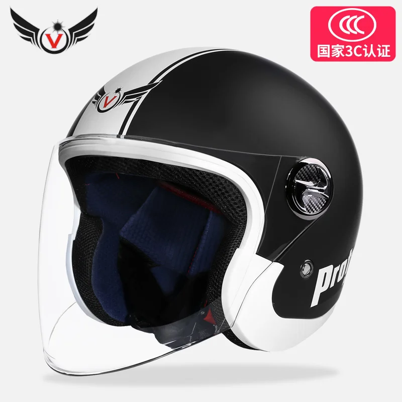 V  Electric Scooter Motorcycle Helmet Four Seasons Universal Summer  Protection  - £278.83 GBP