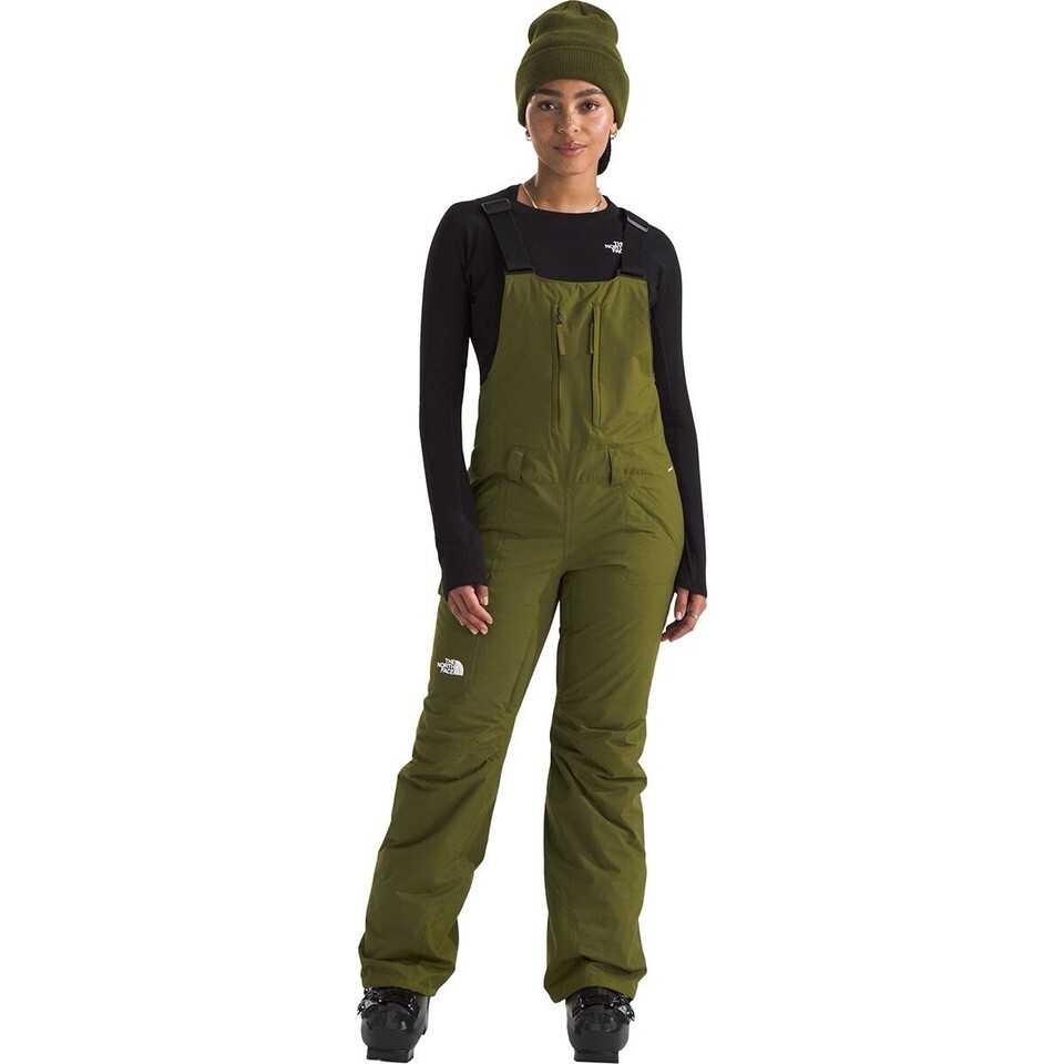 The North Face Freedom Insulated Bib Forest Olive NF-0A5AD2PIB Womens Si... - $179.99
