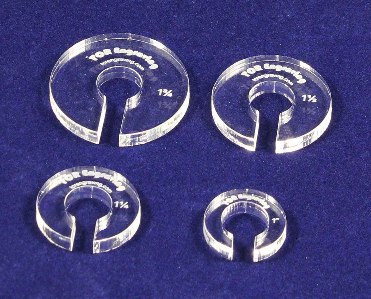 4 Hopper Foot Offsets For 13.5mm Foot - Template - Quilting - $10.99