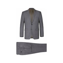 Men Renoir Suit Separate Super 140 Wool Two Button Classic Fit 508-3 Mid Gray image 2