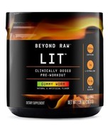 Beyond Raw® LIT™ Pre-Workout Powder  Gummy Worm  250mg Caffeine  7.44 oz - $27.15 CAD