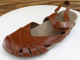 Baretraps Size 7.5 Sandal Ankle Strap Brown Synthetic Women W Alicity - £15.53 GBP