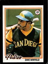 1978 Topps #530 Dave Winfield Nmmt Padres Hof *X99340 - £5.31 GBP