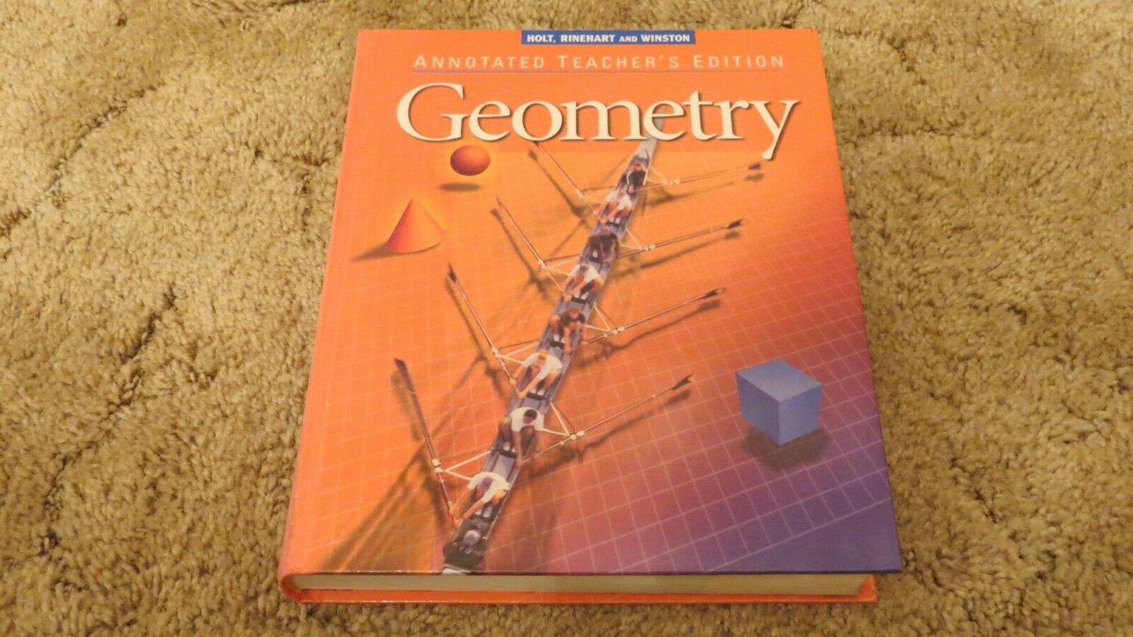 Geometry by Holt, Rinehart &amp; Winston 2000, Hardcover Annotated Teacher&#39;s... - $49.45