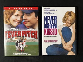 Never Been Kissed Fever Pitch Widescreen DVD Lot of 2 Barrymore Fallon Arquette - £4.02 GBP