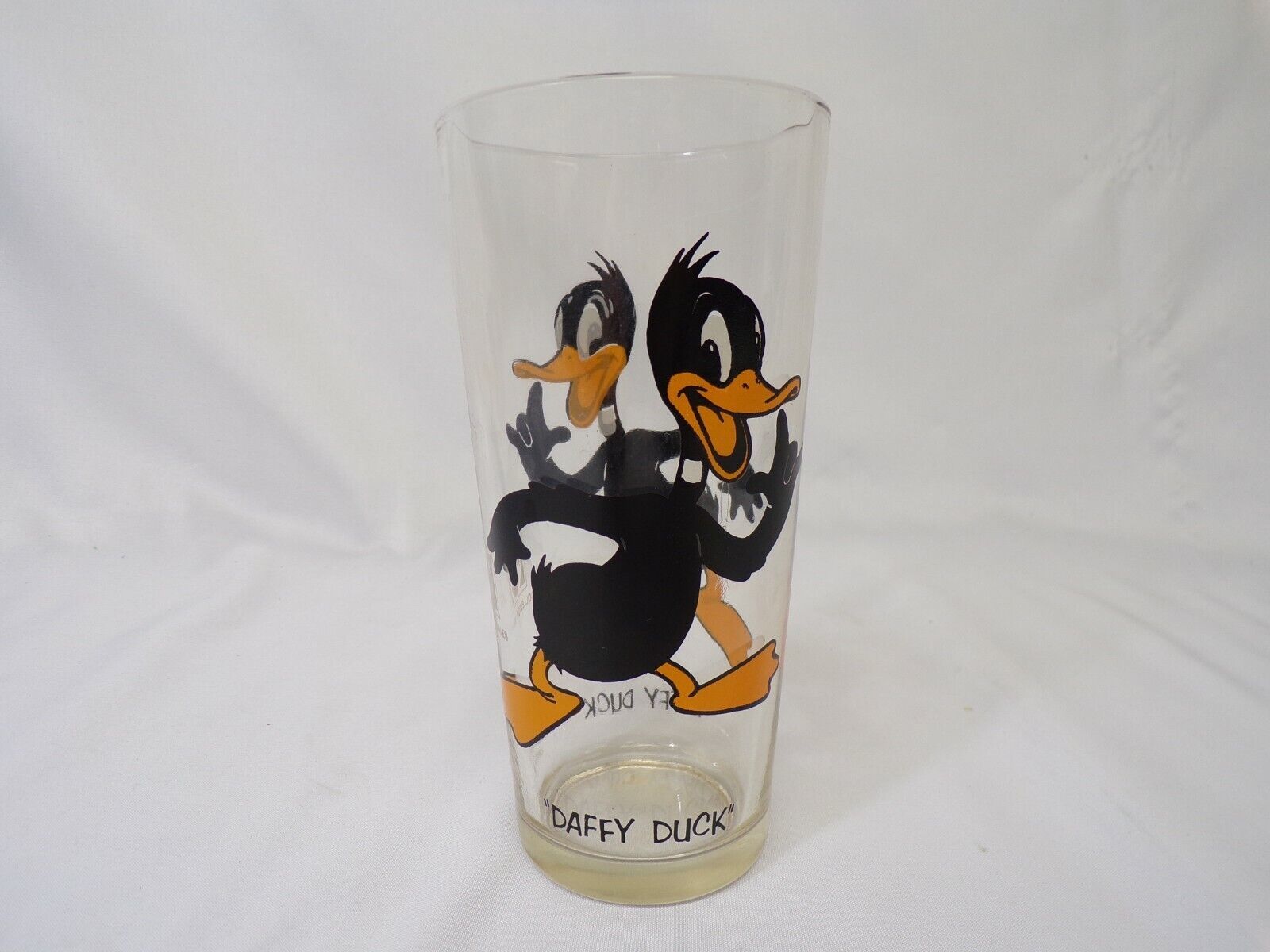 Primary image for  ORIGINAL Vintage 1973 Pepsi Looney Tunes WB Daffy Duck Drinking Glass