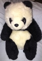 1988 From the world of Smile International 12&quot; Plush Panda Bear Cute Sof... - $16.99