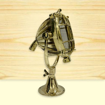 Marine Brass Spot Light Made Nautical Vintage Style Industrial Antique Sconce - £217.90 GBP