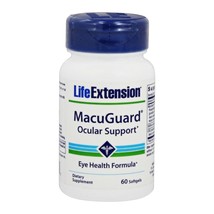 Life Extension MacuGuard Ocular Support, 60 Softgels - £14.98 GBP