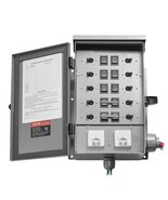 Manual Transfer Switch 30A Generator Transfer Switch Kit NEMA 3R 7500W 1... - $230.99