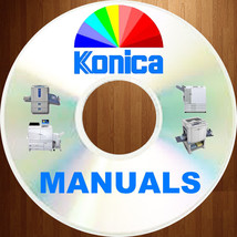 KONICA Copier Printer Manuals Fax Multi MFC Service Manual &amp; PARTS CATAL... - £10.21 GBP