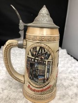 Budweiser Anheuser-Bush Inc. King Of Beers Stein &quot;J” Series #40884 Publi... - £19.51 GBP