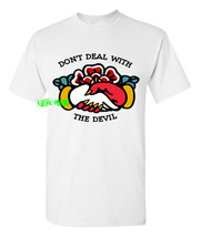 DON&#39;T DEAL WITH THE DEVIL T SHIRT traditional tattoo flash art vintage r... - £11.79 GBP+
