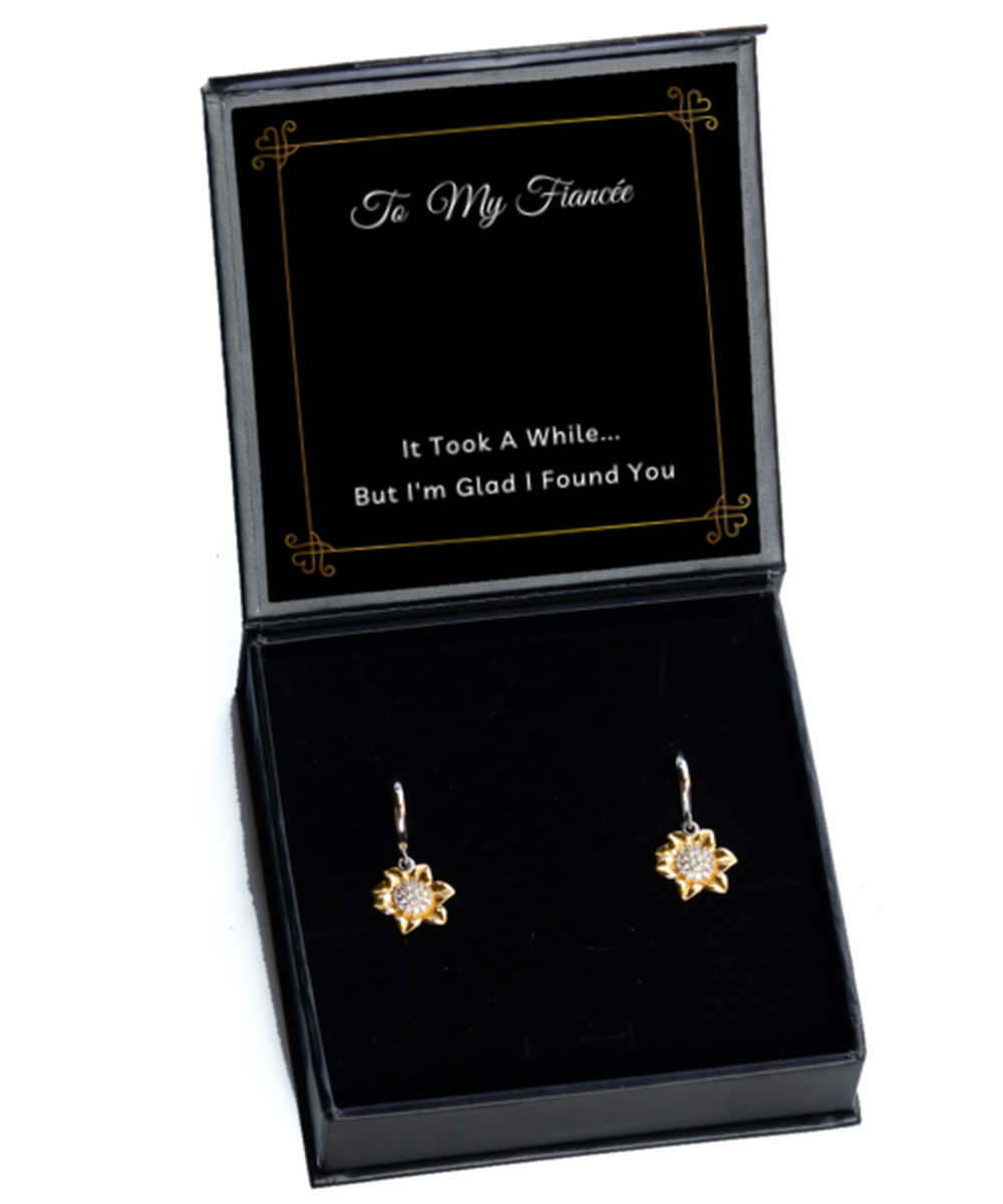 Just Engaged Gifts, Engagement Earrings, Fiancee Gift For Her, Fiancee  - $49.95