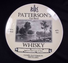 Patterson&#39;s Fine Blend Whisky plate salad cheese dessert 6.5&quot; - £7.72 GBP