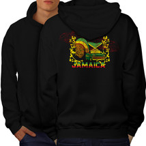 Jamaica Rasta Mobile Sweatshirt Hoody Carribean Men Hoodie Back - £16.33 GBP