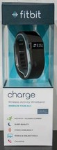 Fitbit Charge SMALL Wristband BLACK FB404 Wireless Sleep Activity Tracker in box - $59.20