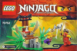 Instruction Book Only for LEGO NINJAGO Jungle Trap 70752 - £5.17 GBP