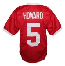 Vince Howard #5 East Dillon Lions Men Football Jersey Red Any Size image 5