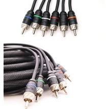 Premium Series 100% Ofc Copper Rca Interconnects Stereo Cable, 6 Channel 20' Cor - £75.95 GBP