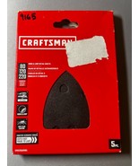 5 Pack Craftsman CMXZXGA9165 Sheets for Detail Sander Assorted Grits Hoo... - £11.85 GBP