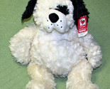 17&quot; GANZ BELLIFULS Puppy Dog + TAG Plush Stuffed Animal Super Soft IVORY... - $22.50