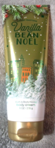 Bath &amp; Body Works Vanilla Bean Noel Body Cream 8 oz New - $12.95