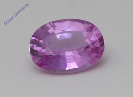 Oval Natural Mined Loose Sapphire (1.07 Ct,Pink Color,VS2 Clarity) GIA  - $22,276.49 MXN