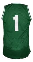 No Limit #1 Basketball Jersey Sewn Green Any Size image 2