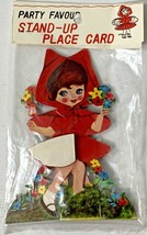Vintage 1950s Japan Party Favor Stand-Up Place Card - $274.56 MXN