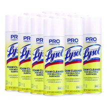 Lysol Disinfectant Foam Cleaner, 24oz Aerosol Can 12/Carton  - €73,70 EUR