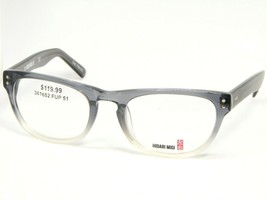 NEW HIDARI MIGI HM-12 119 GREY GRADIENT BEIGE TRANS EYEGLASSES FRAME 51-... - $29.70