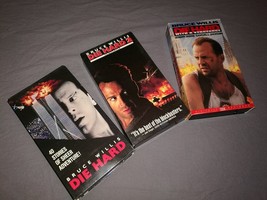 Factory Sealed 1996 Die Hard Trilogy THX VHS 3 Tape Box - Bruce Willis (NIB) NEW - £303.37 GBP